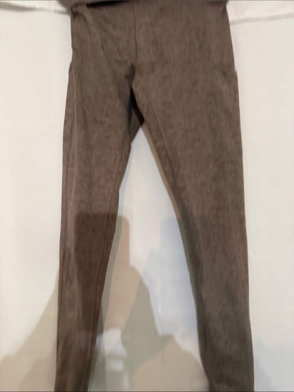 Aerie Brown Stretch Leggings With Pockets
